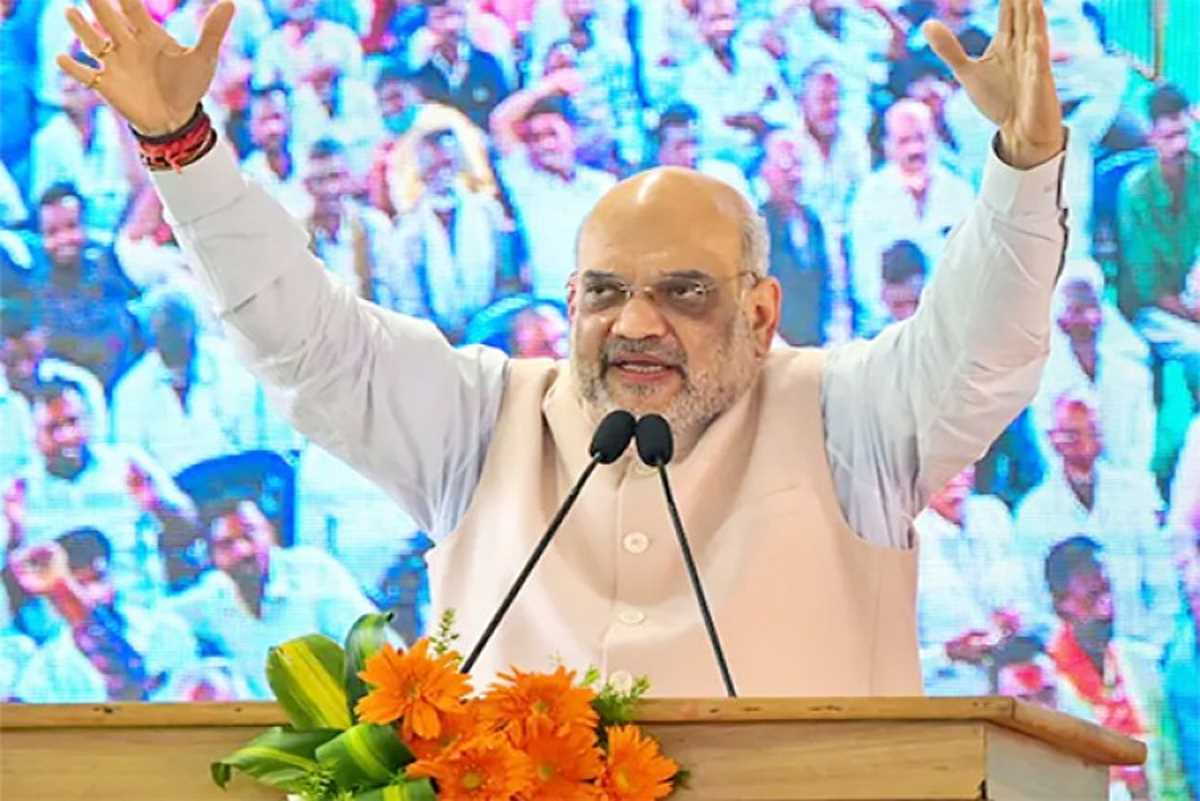 अपराधियों को बढ़ावा देने वाली पार्टी से देश को बचाना मुश्किल : अमित शाह